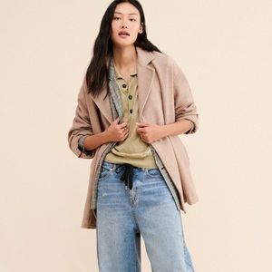 NWT Free People Hannah Oversized Jacket
